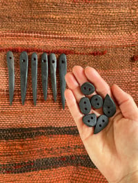 Image 3 of Bog Oak Button