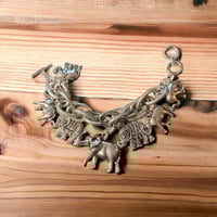 Image 1 of Elephant Bangle Bracelet  2 choices! 
