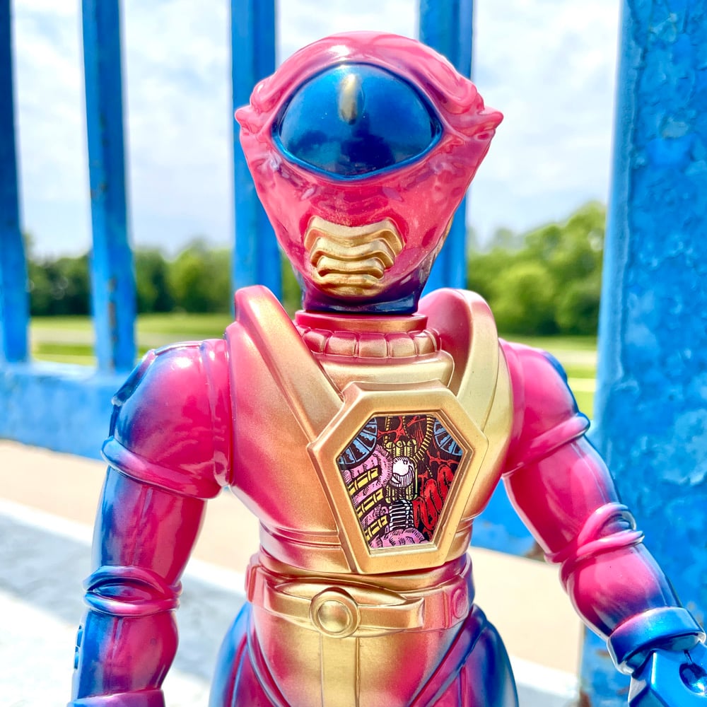 Image of 1/1 SkullRizer Cyclyptor "Thermal Vision" Sofubi