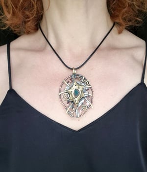 Apatite pendant 