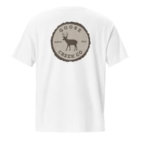 Image 3 of Goose Creek Co Deer Unisex garment-dyed pocket t-shirt