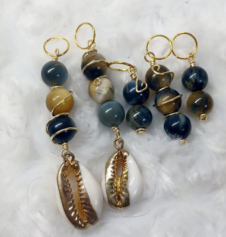 Image of Crystal loc jewelry 