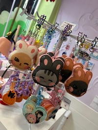 Image 3 of BUNNYCAT KEYCHAIN PLUSHIE
