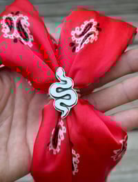 Image 1 of Year of the Snake Bandana Slide/ Ring