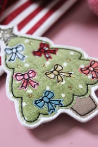 Image 4 of Bow Christmas tree decoration
