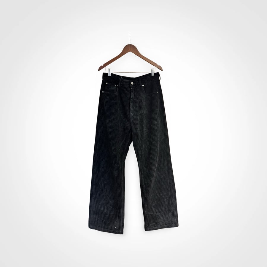 Image of Rick Owens Corduroy Geth Cut Pants