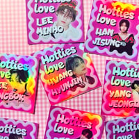 Image 1 of Hotties Love Stray Kids Sticker