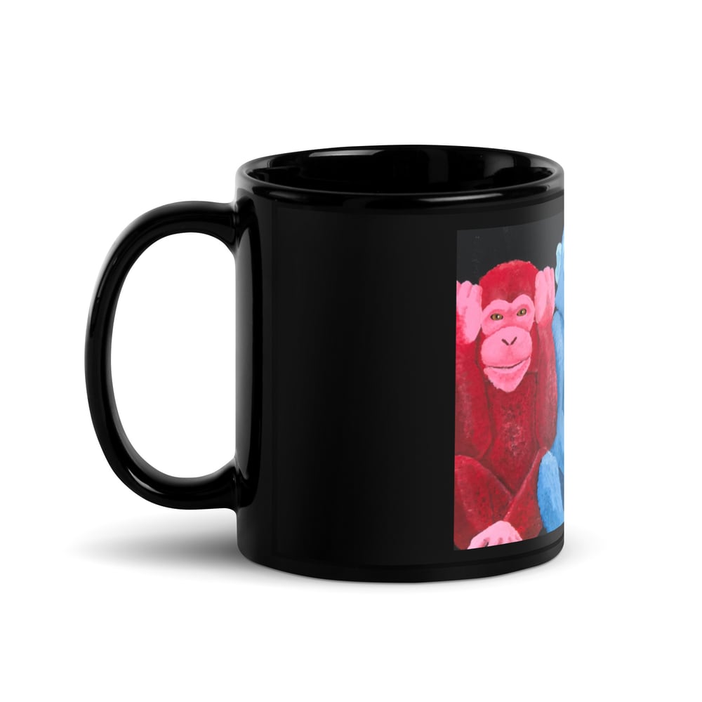 No Evil Mug (black)
