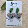 Koala Leaf Earrings