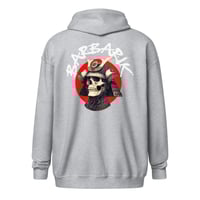 Image 4 of HONORED. Grey Zip-Up