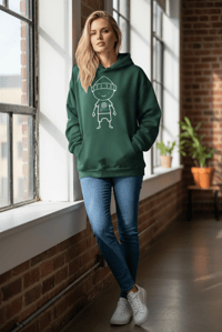 Image 5 of Get Use 2 It (Kool Kid) Hoodie Green