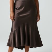 Image 2 of LAUREN RALPH LAUREN SILK SKIRT
