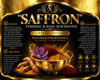 Image 2 of “SAFFRON” TURMERIC & KOJIC ACID LOTION 