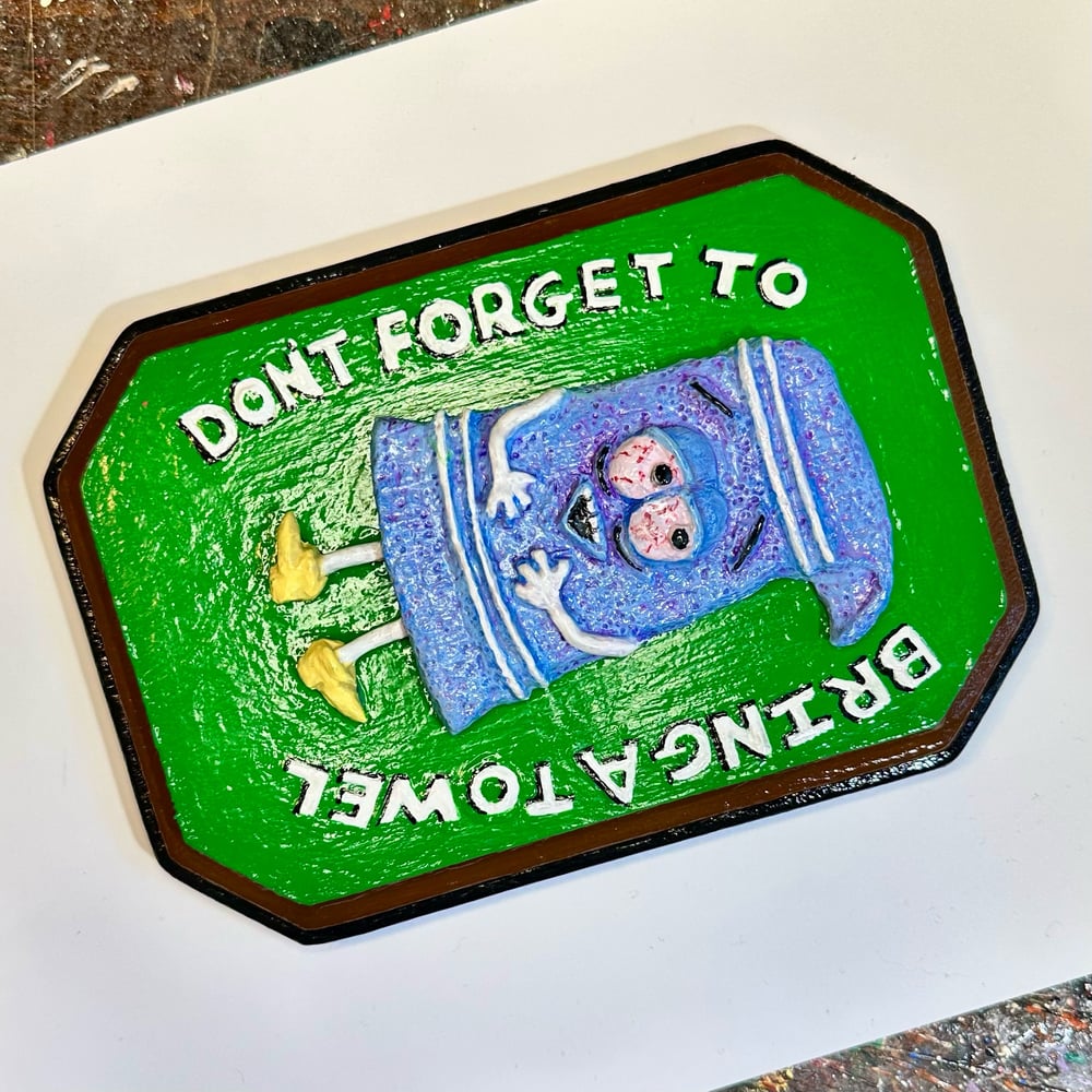 Towelie Wall Plaque