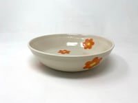 Image 3 of Orange flower Medium bowl