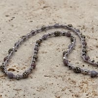 Image 1 of Rhodochrosite Layering Necklace