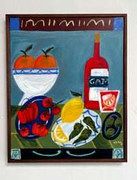 Image 1 of Campari with pedron peppers and olives 