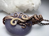 Image 4 of Lepidolite and Copper Pendant