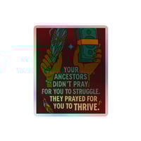 Image 3 of Thrive Holographic sticker