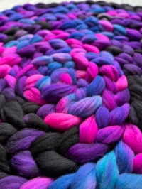 Image 2 of Galactica, on Spin-Skinny: 100% USA SW Merino Recycled Mill Ends