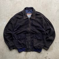 Image 1 of 90's SUEDE LEATHER BOMBER JACKET