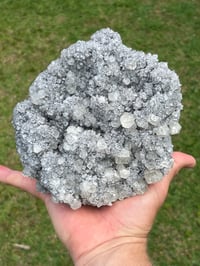 Image 1 of Druzy Fujian Quartz & UV Calcite Specimen #2143