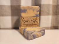 Goat Milk Soap - Black Raspberry Vanilla