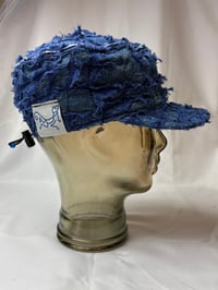 Image 4 of BLUE CRAZY PAINTERS CAP