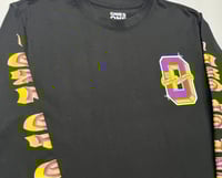 Image 4 of PURPLE & GOLD x BLACK PREMIUM LONG SLEEVE  