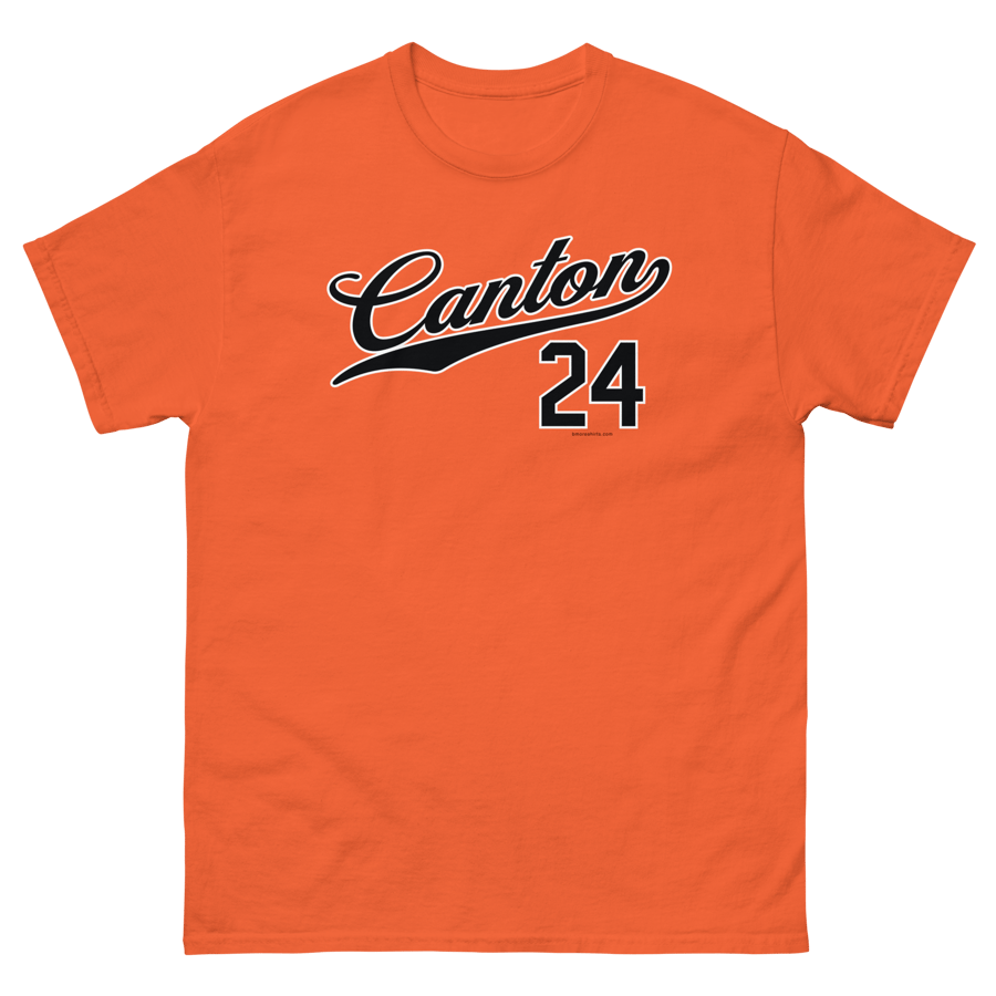 Image of Canton Baltimore T-Shirt 21224 Mens (Orange)