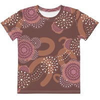 Image 1 of Kids crew neck t-shirt "Dharlu" (Home)