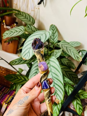 Image of Eclipse Manifesting Pen Rainbow Geode