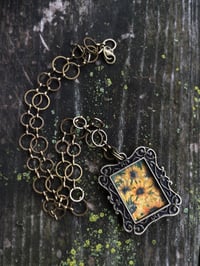 Image 1 of OOAK Hand Painted Necklace