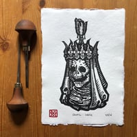 Image 1 of Grail Husk - Lino Print