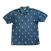 Bape Pirate All Over Print Skull Polo 