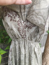Image 4 of Bianca Frill maxi dress Greys