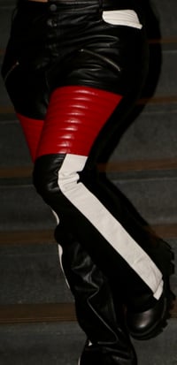 Image 4 of  “ALL GAS NO BRAKES” LEATHER PANTS 