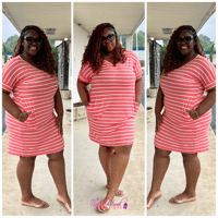 Gracie - Curvy Deep Coral