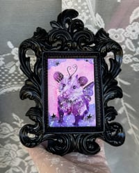 ‘Butterfly Opossum’ Original Painting ~ Framed