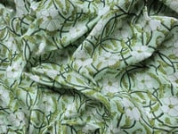 Image 1 of Namaste fabric clématite