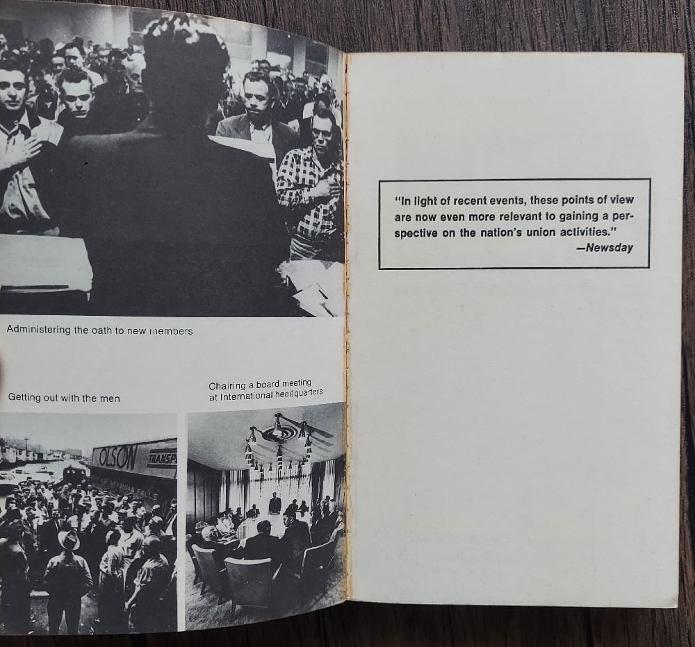 Hoffa – The Real Story, by James R. Hoffa