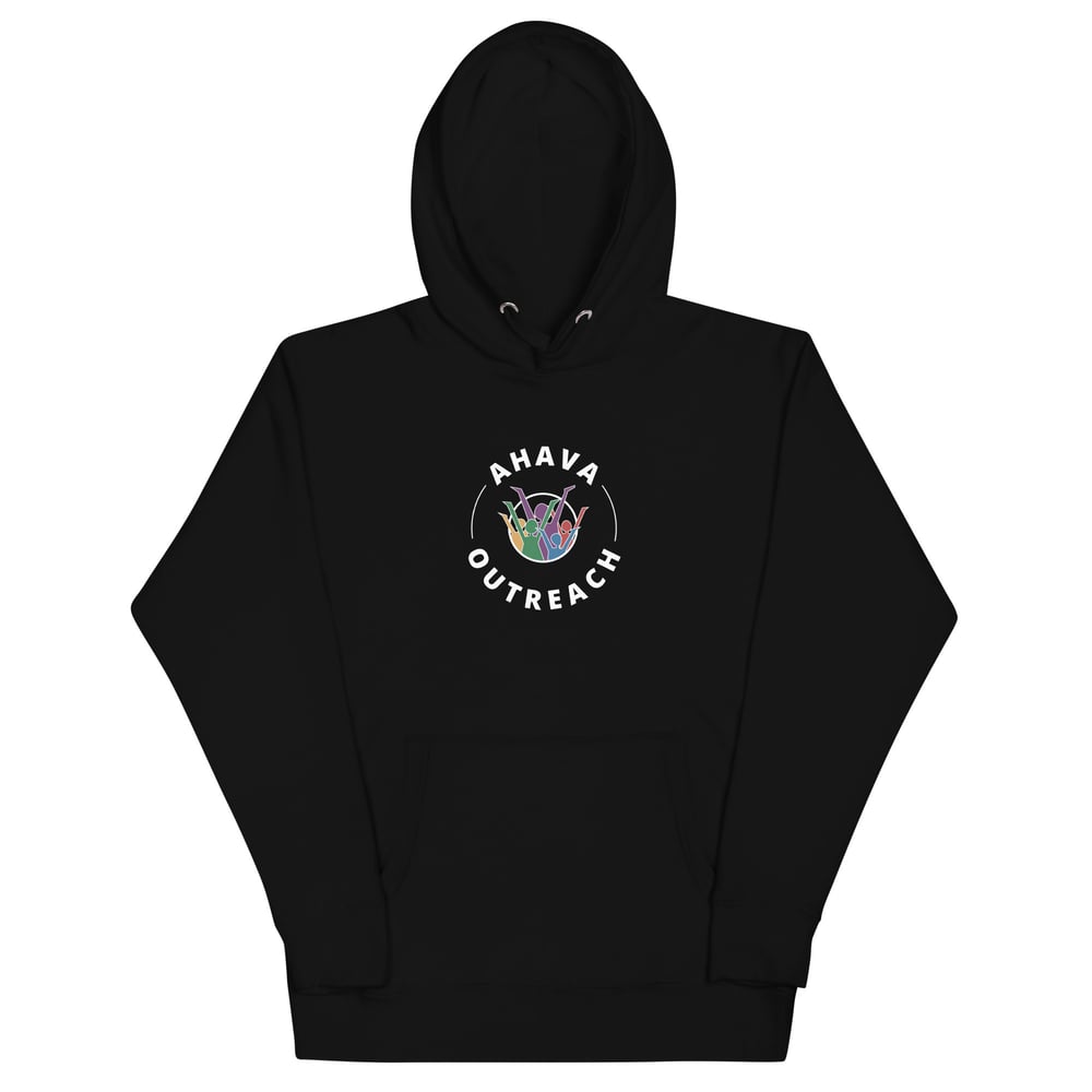 Image of Ahava Outreach Hoodie 2 (Black)