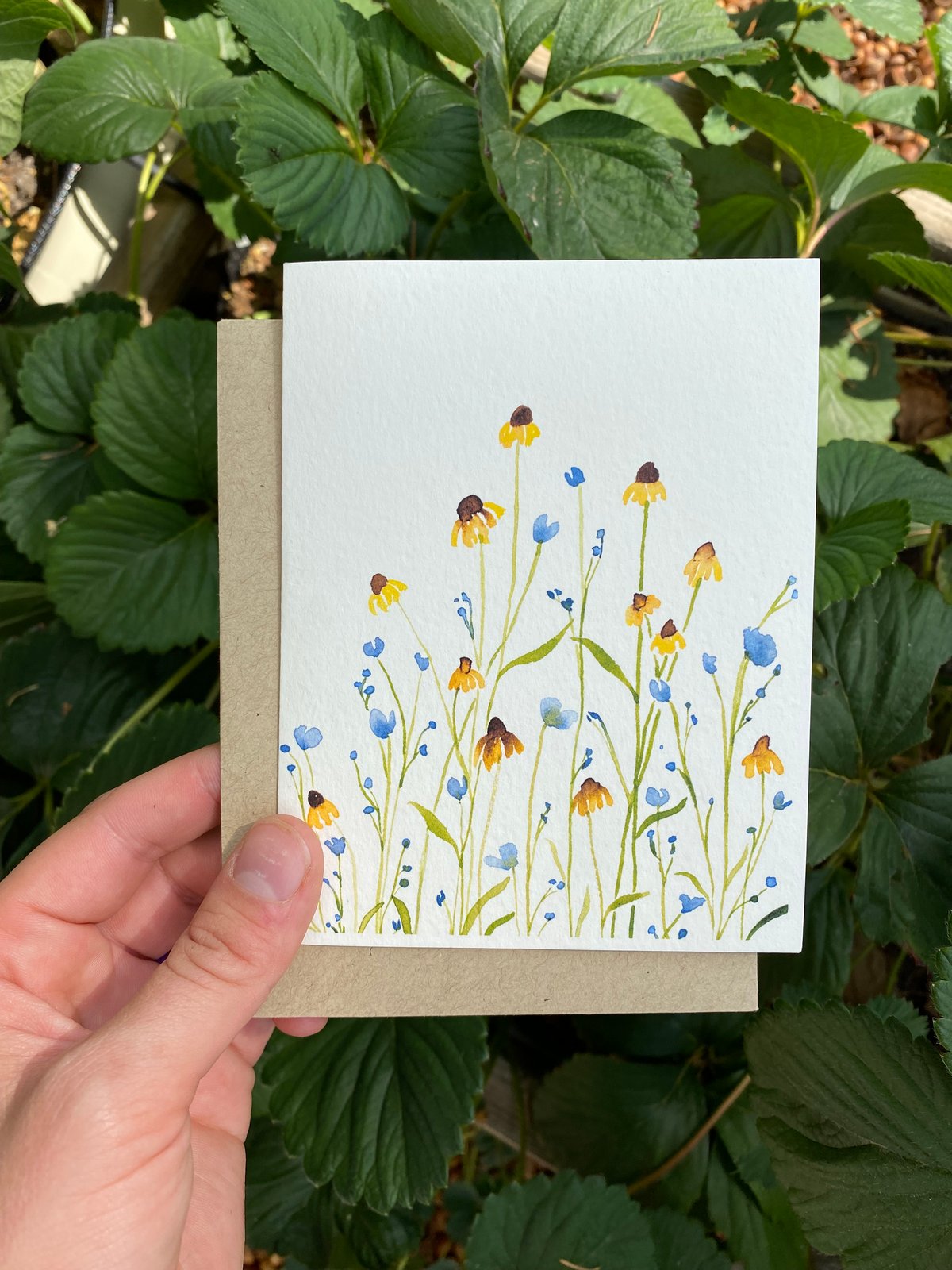 Image of Wildflowers Greeting Card