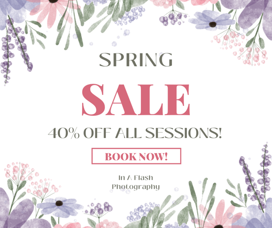 Image of Welcome Spring Flash Sale! 