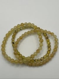 Image 1 of Golden Prehnite Bracelet