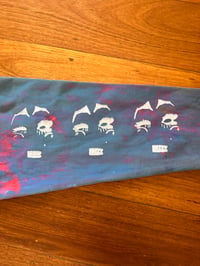 Image 4 of Tie Dye Hoodie Blue with Multiple Colours and Designs (M)