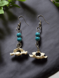 Rabbit Bone Earrings 