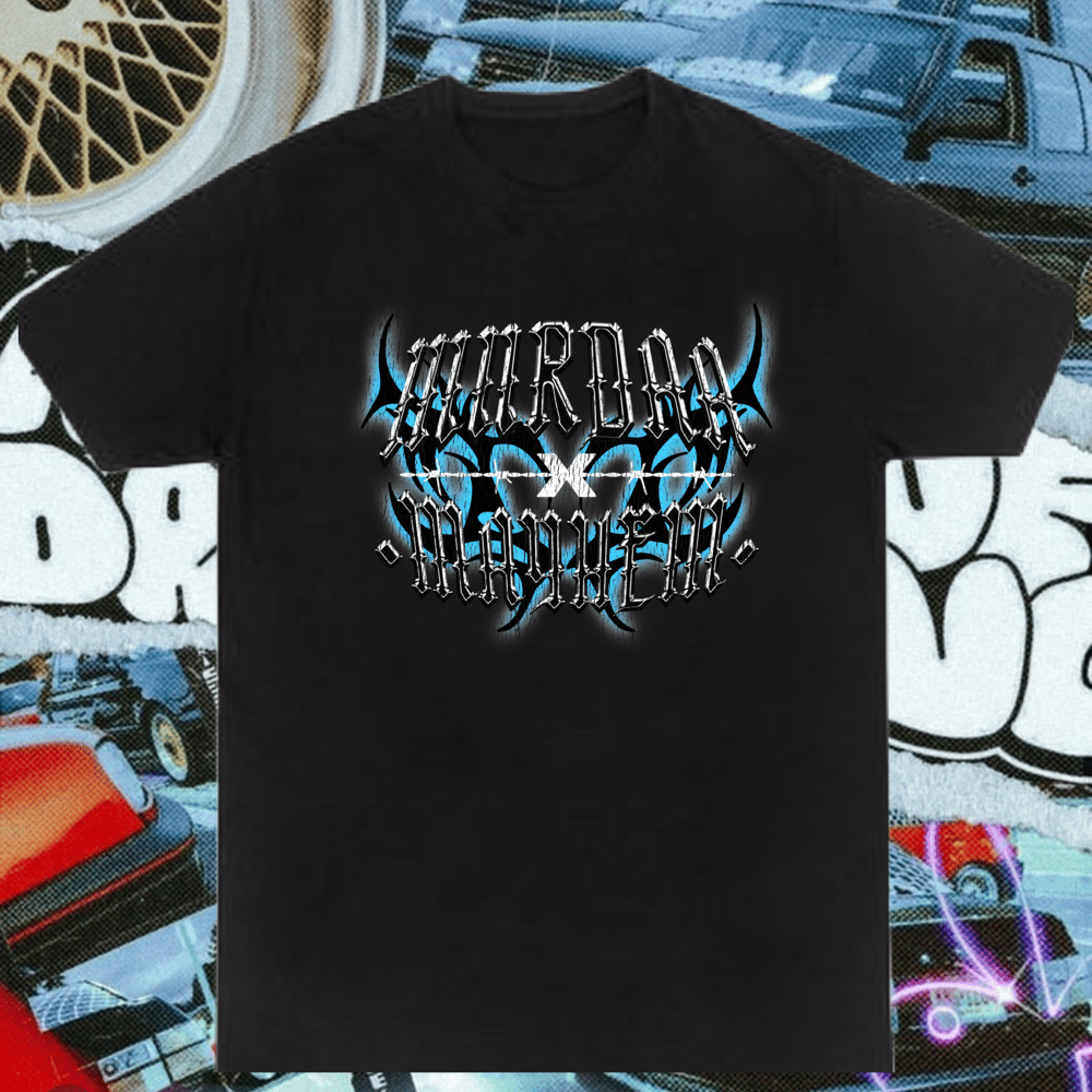 Murdaa X Mayhem Black Tee 