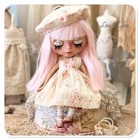 Image 4 of blythe doll dress and beret