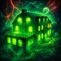 Image 1 of The Amityville Horror Glow-in-the-Dark Model